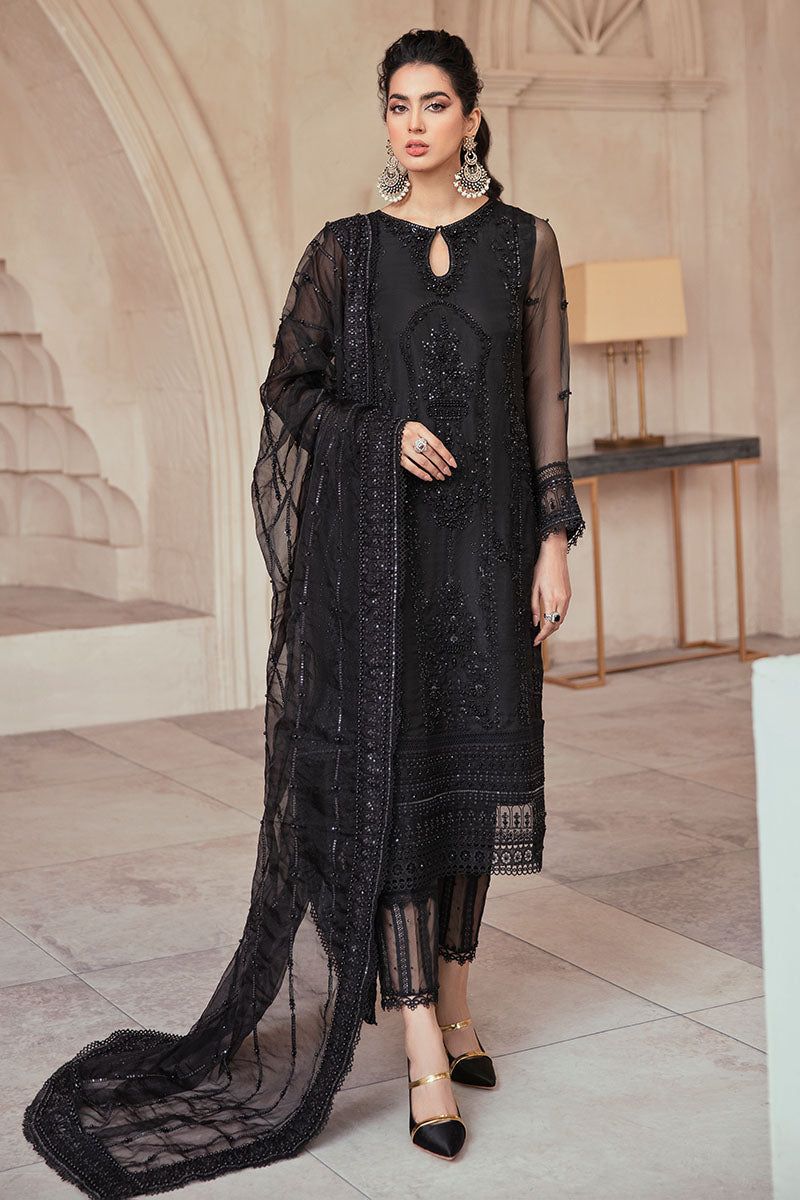 Mushq Wedding Edition – Luxury Net Suit (BLACK)