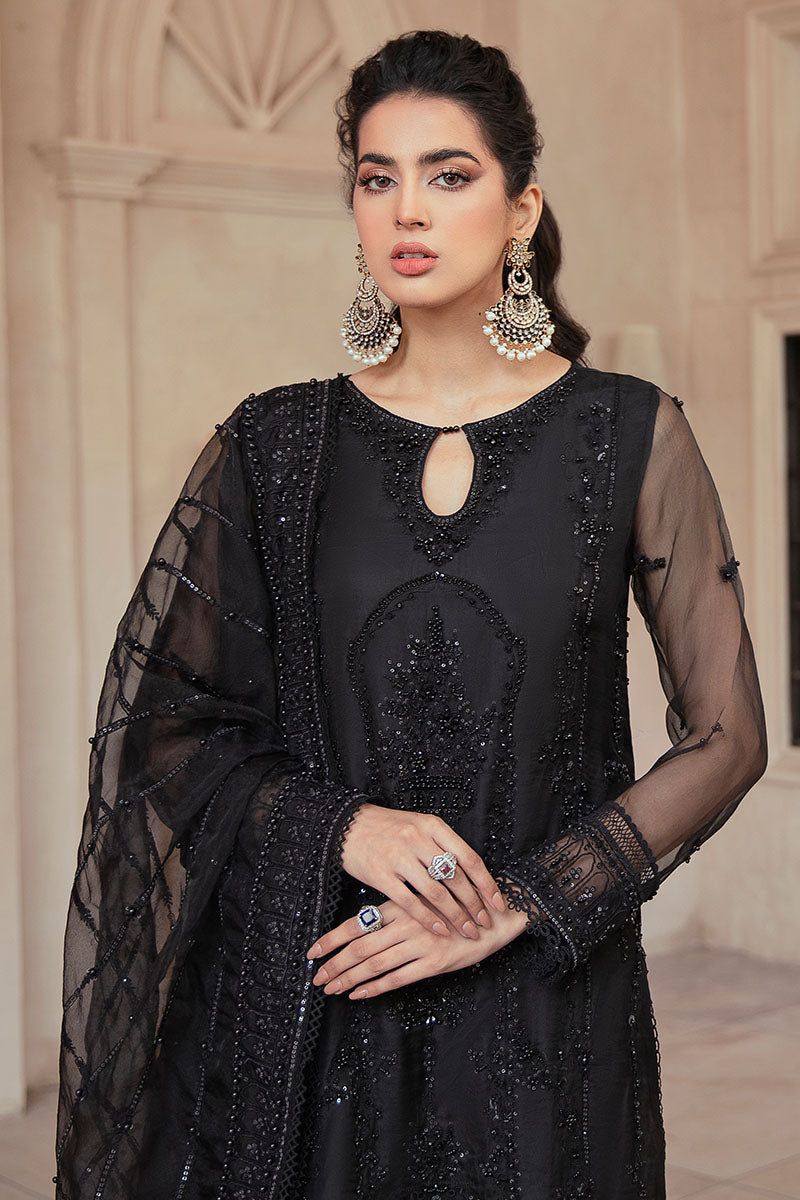 Mushq Wedding Edition – Luxury Net Suit (BLACK)