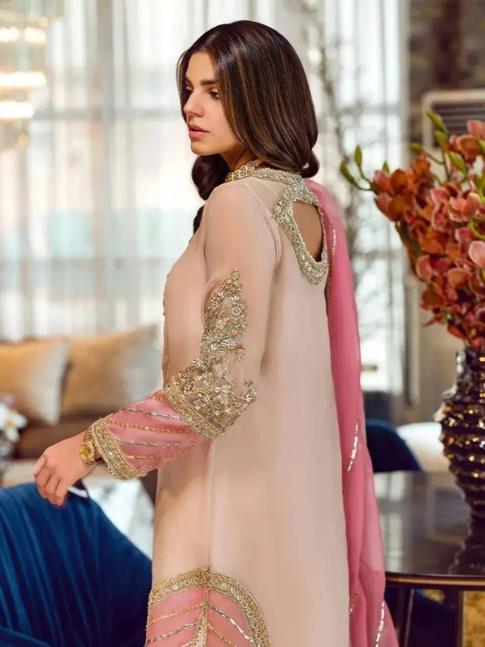 Sara Rohail Asghar Organza Suit