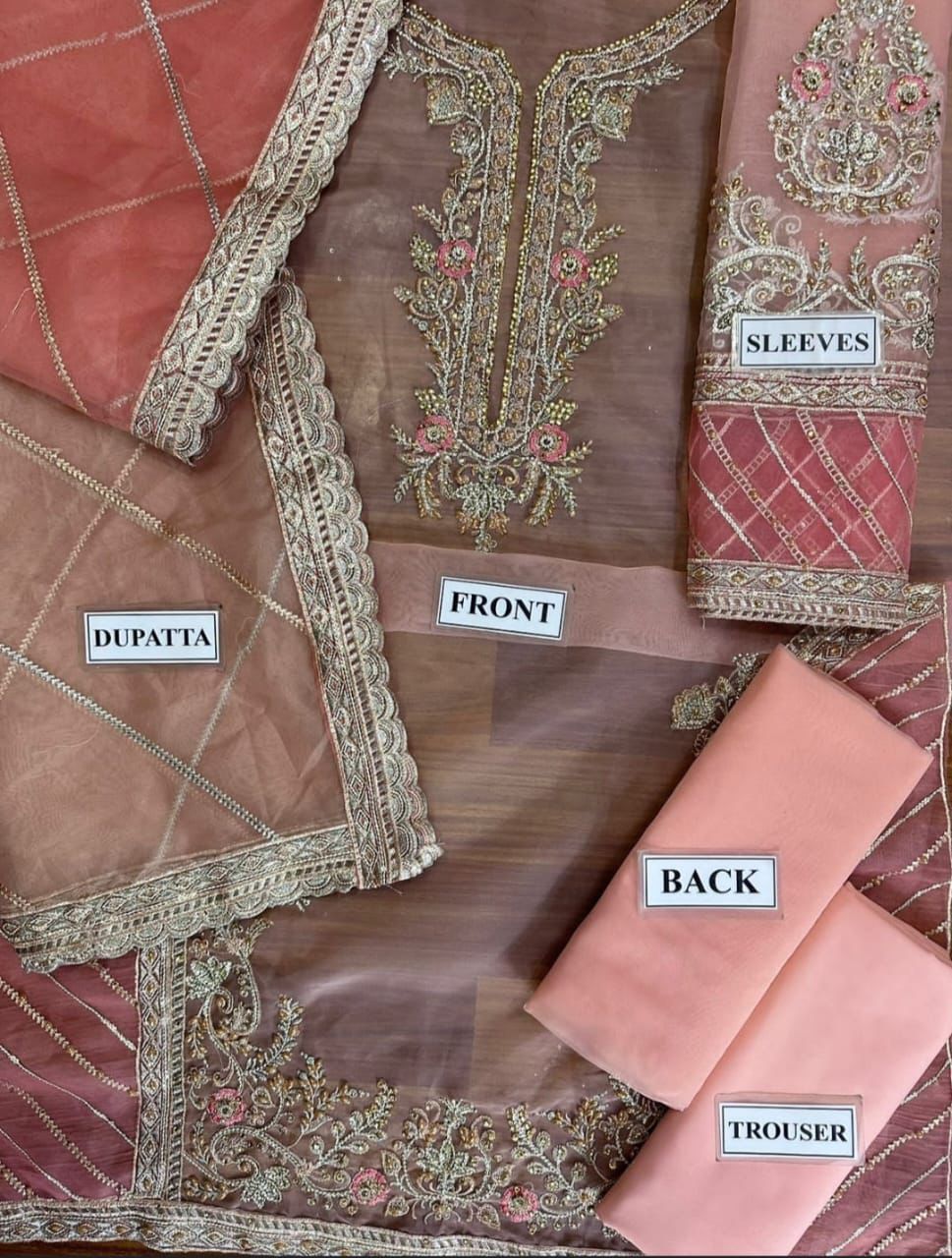 Sara Rohail Asghar Organza Suit