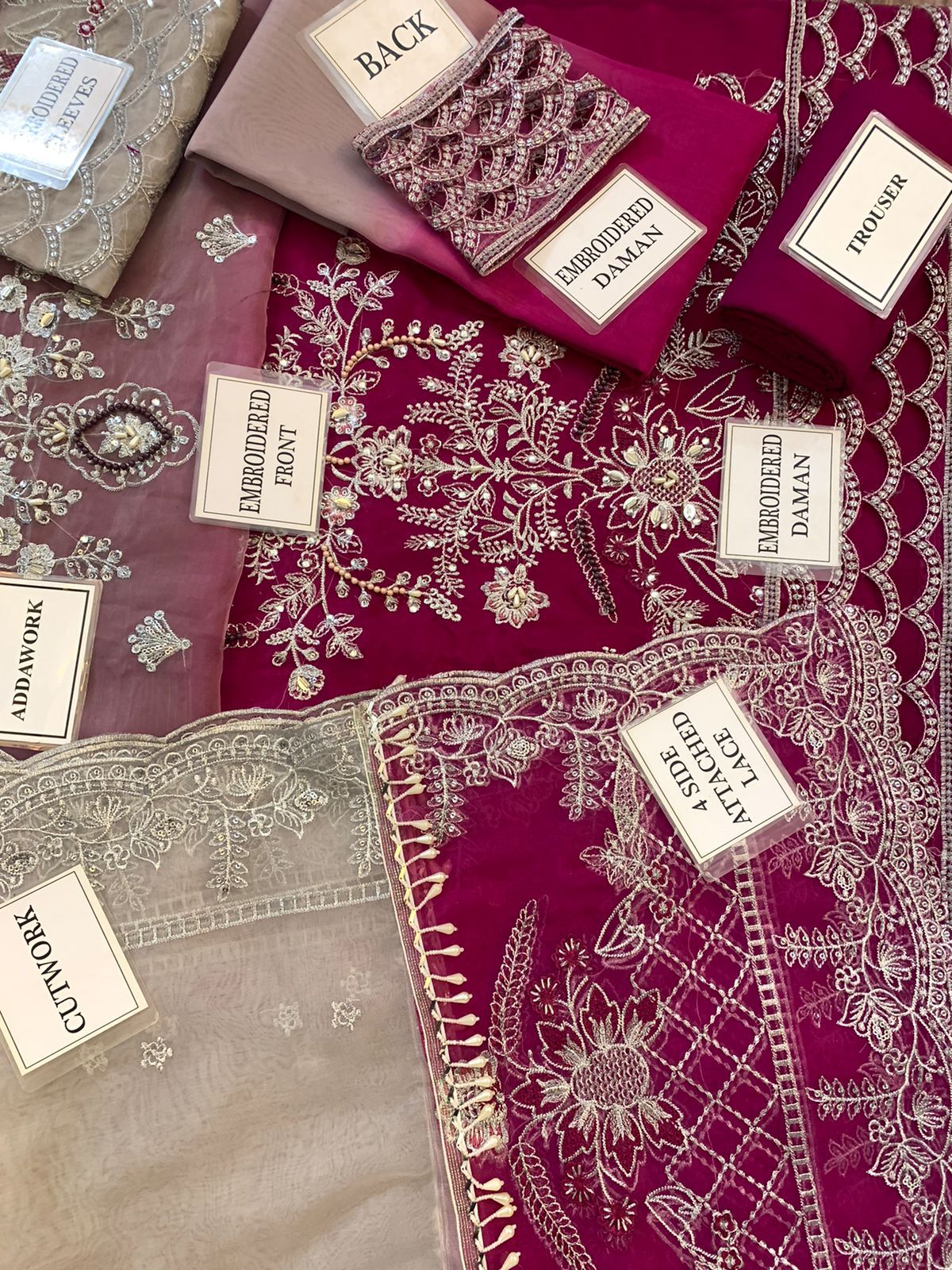 Maria.B Wedding Edition –  Embroidered Suit