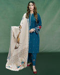 Dhanak 3 Piece Embroidered Suit (Article 37)