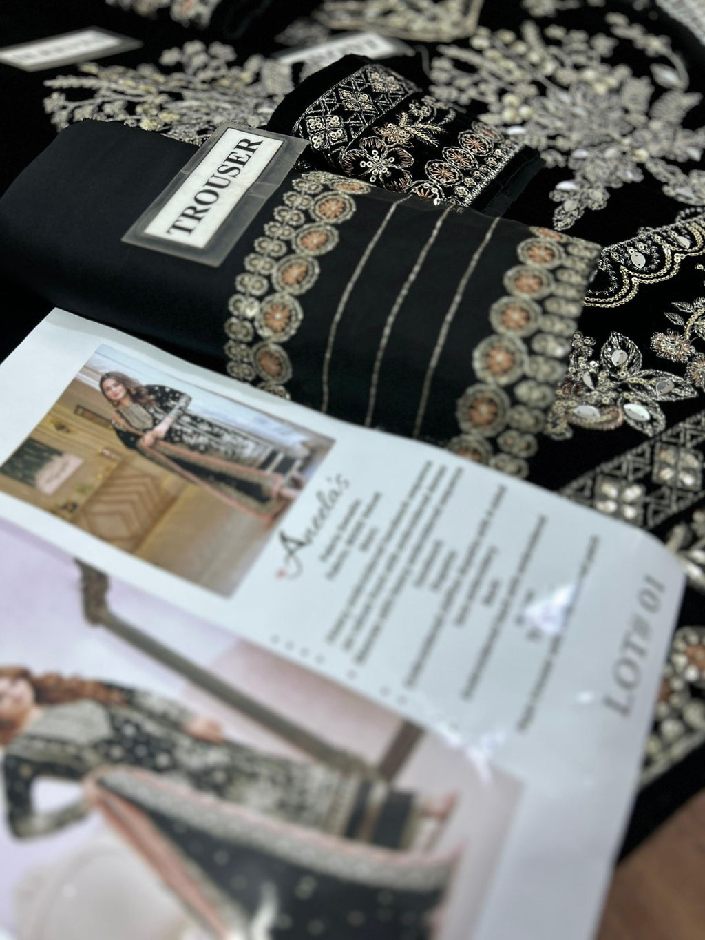 ANEELAS Luxury Velvet &amp; Chiffon Collection