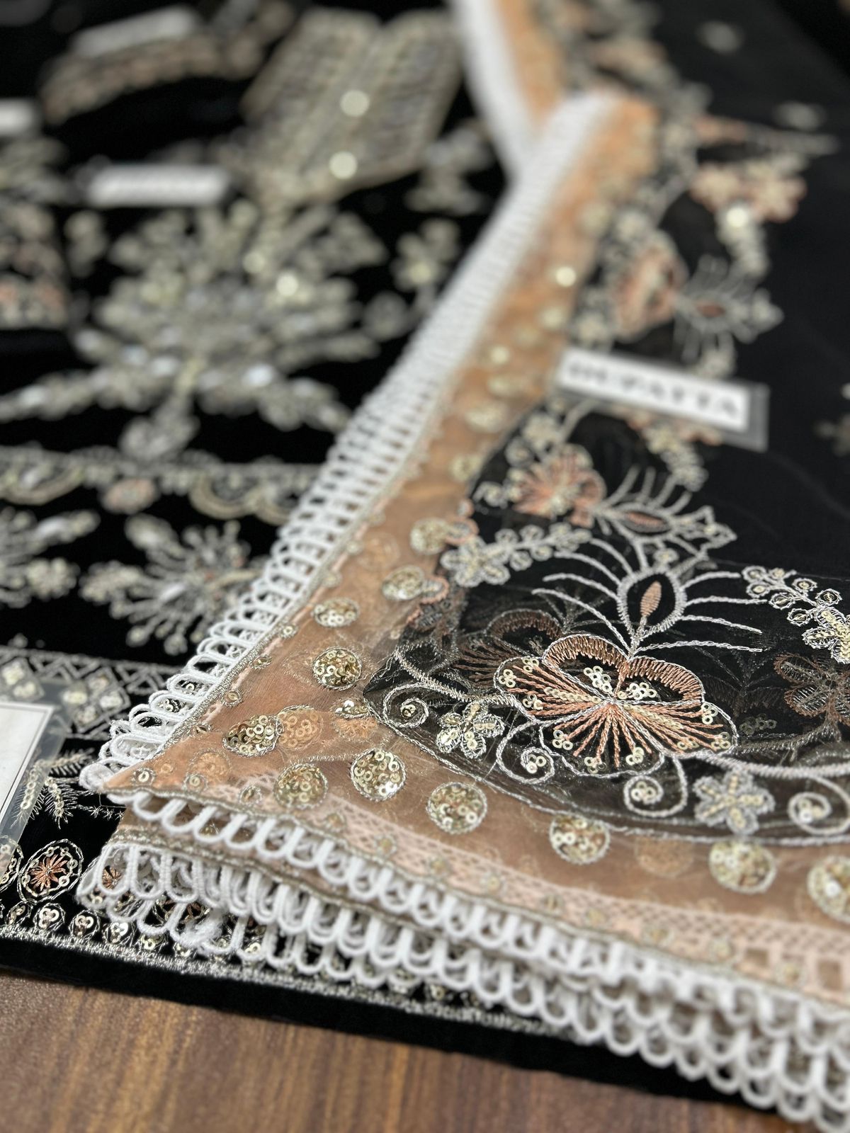 ANEELAS Luxury Velvet &amp; Chiffon Collection