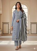 Khaddar Embroidered 3-Piece Unstitched Suit (Article 3)