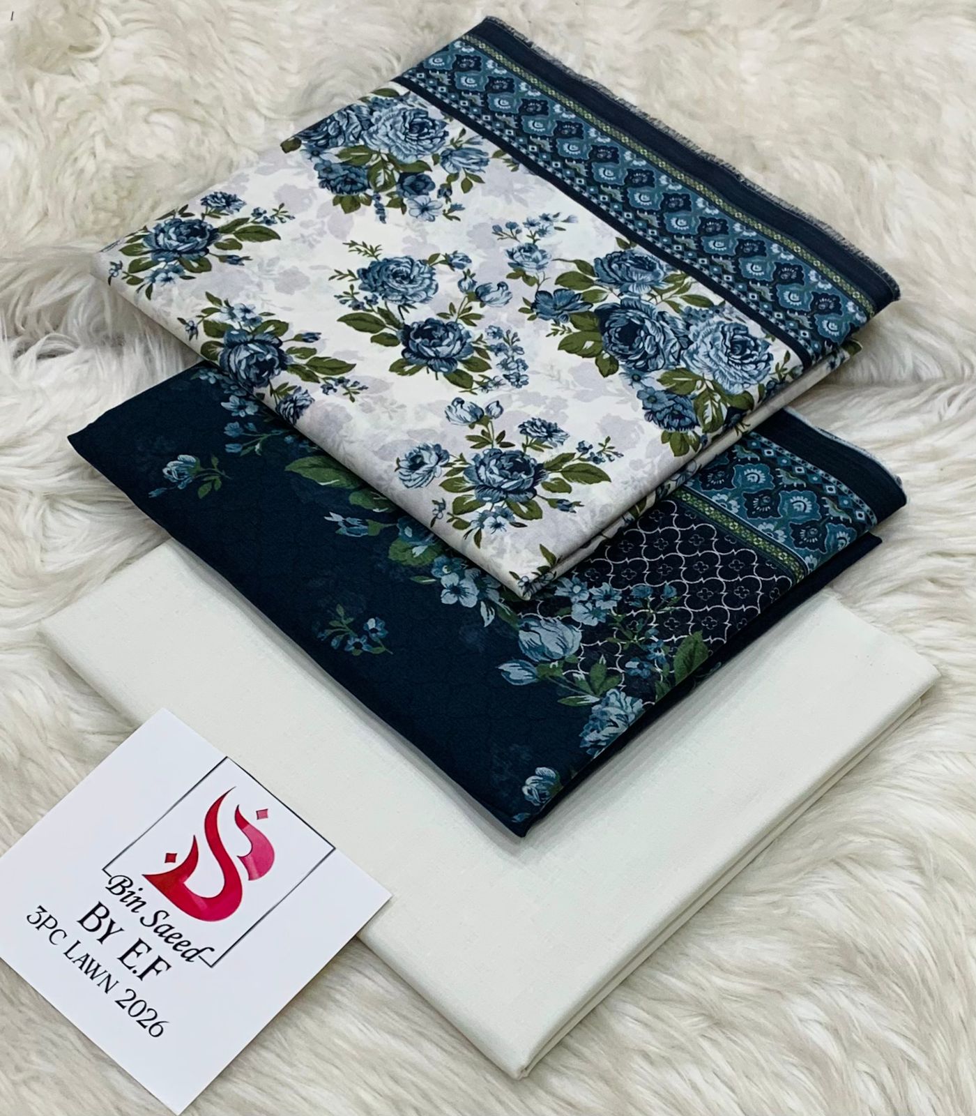 *Bin Saeed 💯 Original *Printed 3pc Collection*